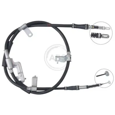 Máxima Calidad Cable de accionamiento, freno de estacionamiento A.B.S. K17488